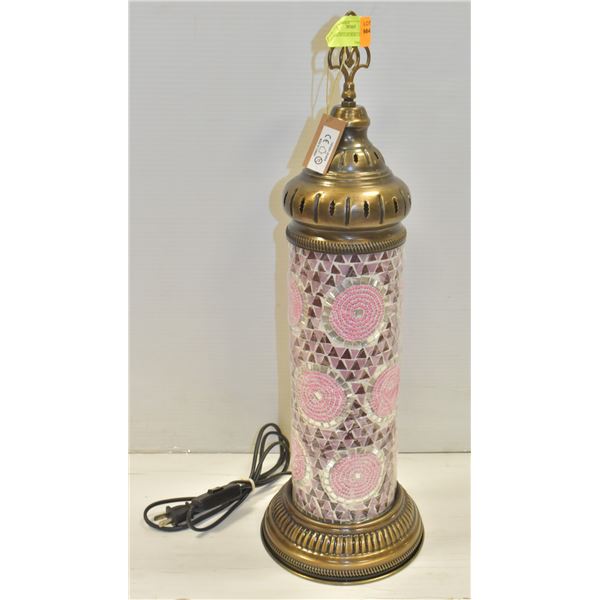 TURKISH GLASS BEAD LAMP
