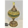 Image 1 : TURKISH GLASS BEAD LAMP