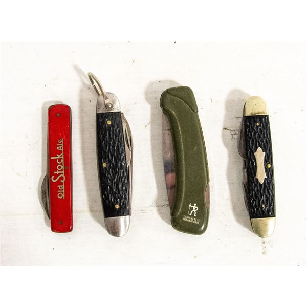 LOT OF FOLDING KNIVES