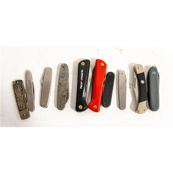 LOT OF FOLDING KNIVES