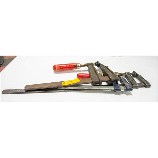 MIXED LOT OF CLAMPS