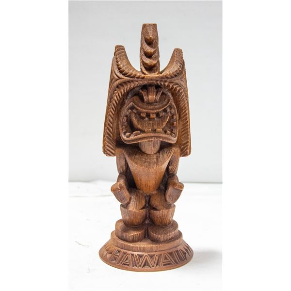 HAWAIIAN COCOJOE’S “WINNER TIKI” MADE OF HAPA WOOD