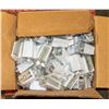 Image 1 : BOX WITH APPROX 200 NEW HANGING BRACKETS