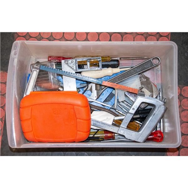 BIN OF ESTATE TOOLS