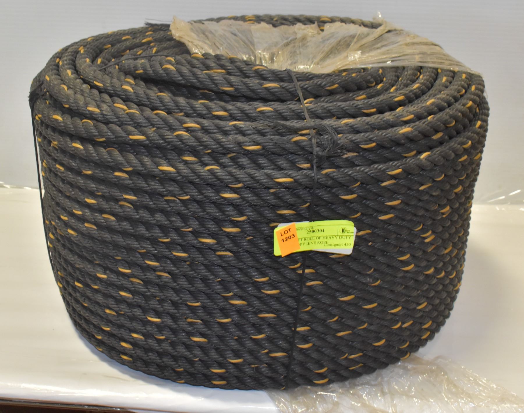 Roll Rope Bar NEW 600FT ROLL OF HEAVY DUTY POLYPROPYLENE ROPE