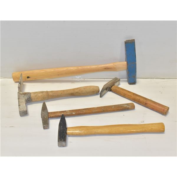 FLAT OF SPECIALTY HAMMERS