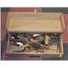 Image 1 : CARPENTERS BOX WITH TOOLS