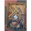 Image 1 : ESTATE TOOL LOT INCLUDES EXTENSION CORD, HAMMERS