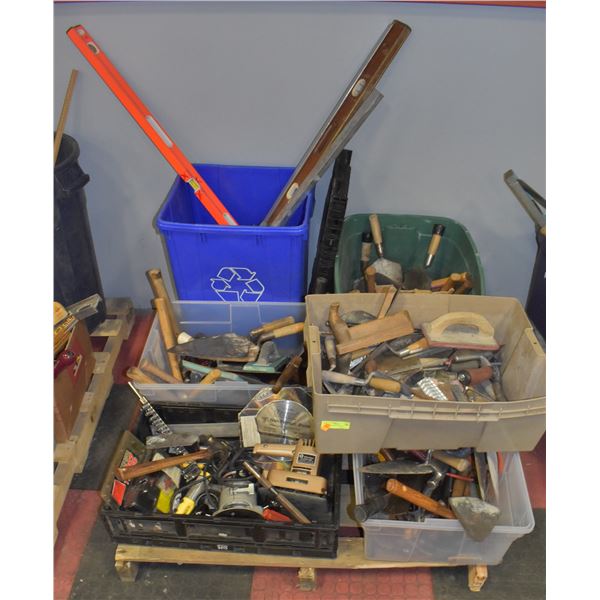 PALLET OF ESTATE TOOLS