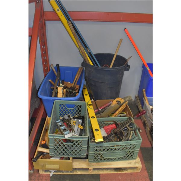 PALLET OF ESTATE TOOLS