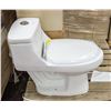 Image 1 : NEW BIANCO DUAL FLUSH WHITE PORCELAIN TOILET