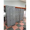 Image 1 : LOT OF ASSORTED METAL LOCKERS