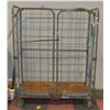 Image 1 : ROLLING CAGE INVENTORY CART