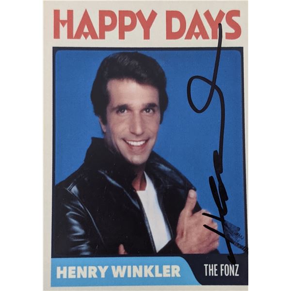Henry Winkler/The Fonz Happy Days Trading Card