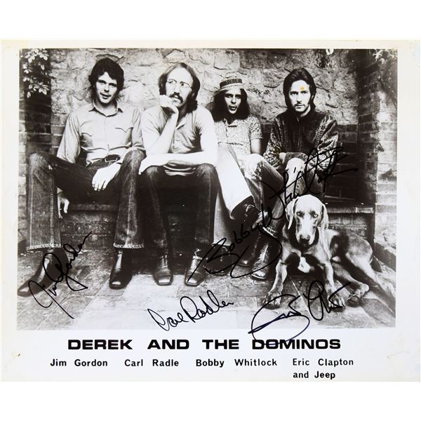 Derek And The Dominos signed photo