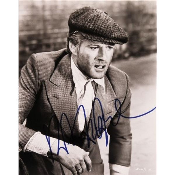 Robert Redford signed movie photo