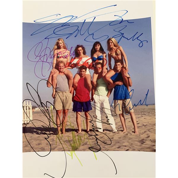 Beverly Hills, 90210  Cast Signed Photo