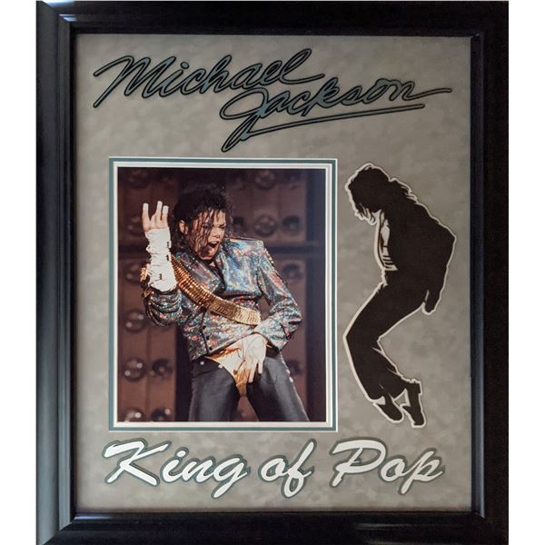 Michael Jackson signed photo