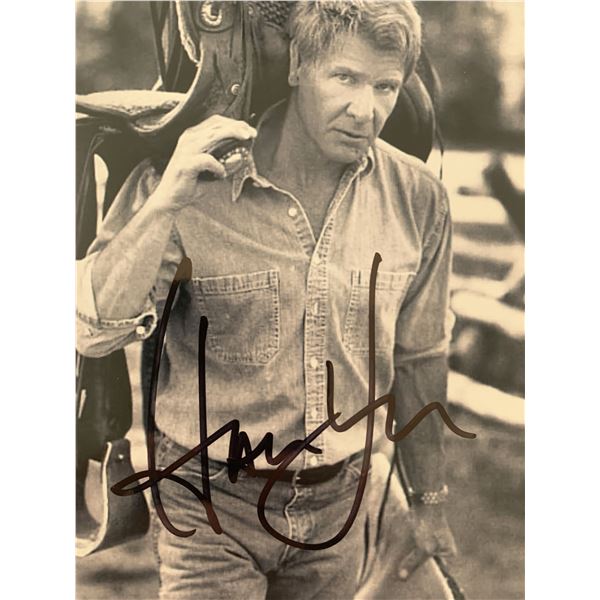 Harrison Ford signed photo