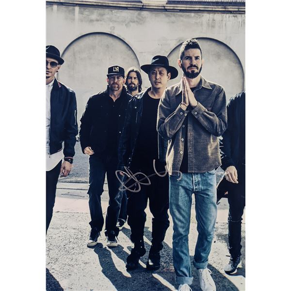 Chester Bennington Signed Linkin Park Photo