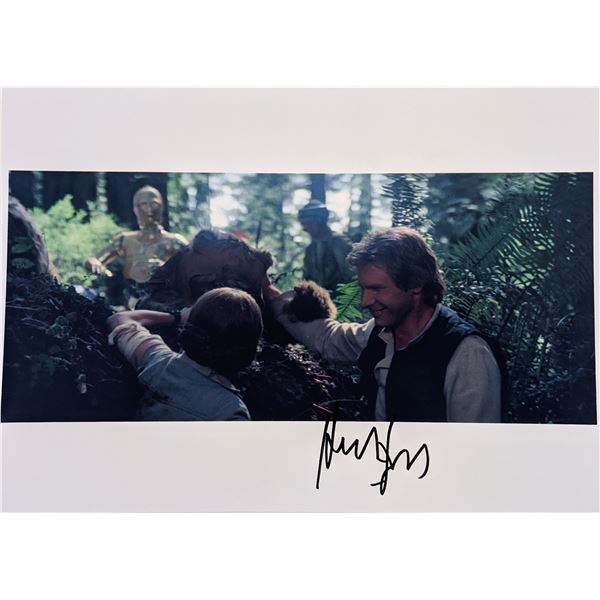 Harrison Ford signed Star Wars photo