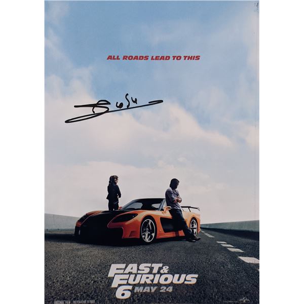 Gal Gadot Fast And Furious 6 Signed Photo