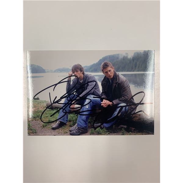 Supernatural cast signed photo
