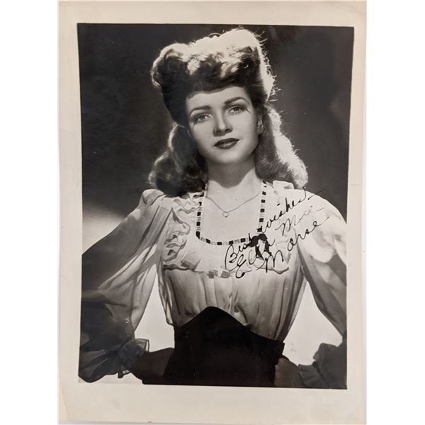 Ella Mae Morse Signed Photo