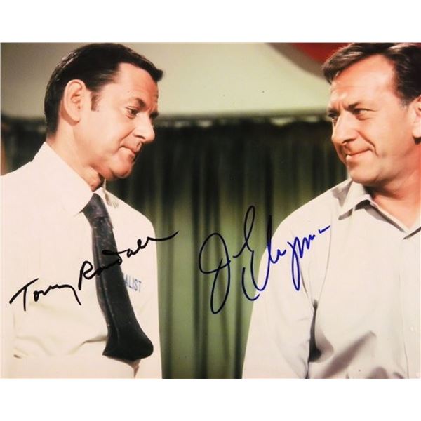 Jack Klugman and Tony Randall signed photo