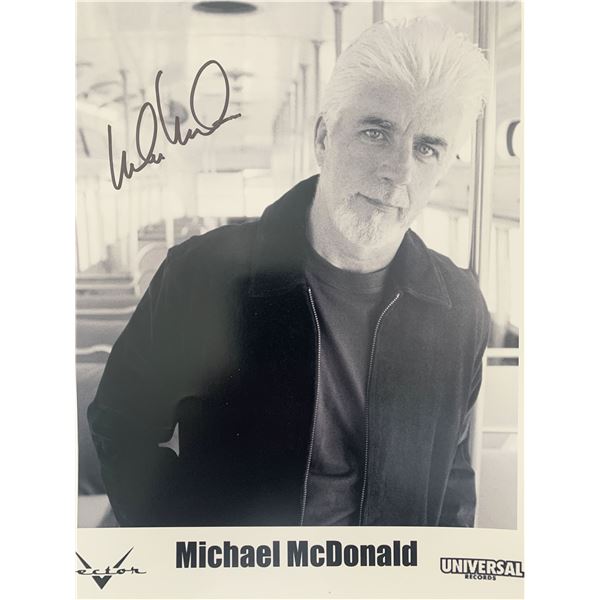 Doobie Brothers Michael McDonald signed photo