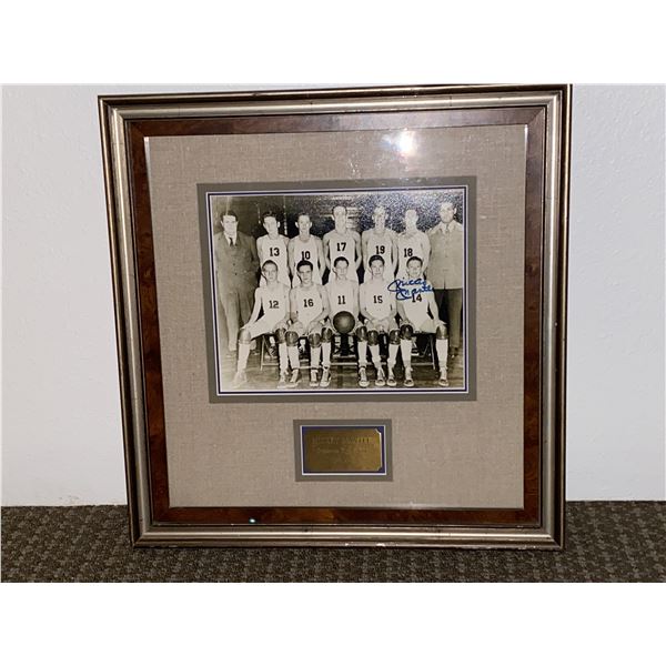 Mickey Mantle autographed high school photo