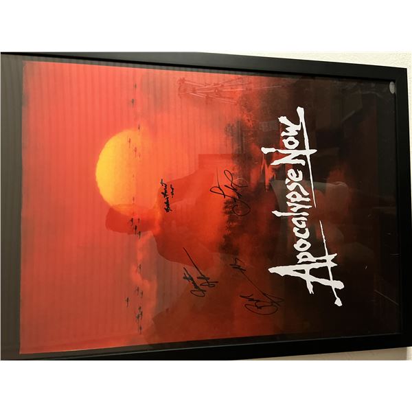 Apocalypse Now cast signed movie poster