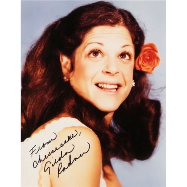 Gilda Radner signed portrait photo