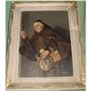Image 1 : Monk holding cross image signed Leinbeck - image du moine tenant une croix signée Leinbeck