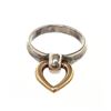 Hermes Silver Heart 50 Ring