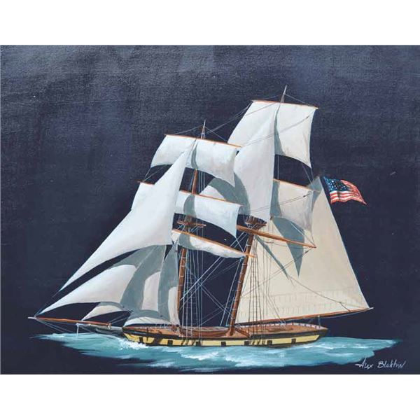 BLOKHIN ** BALTIMORE CLIPPER** ORGINAL ACRYLIC