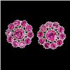 Image 1 : Natural Pink Topaz  Earrings