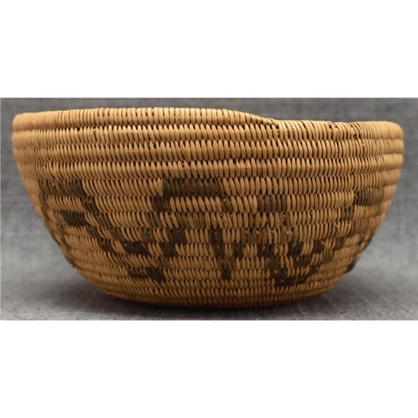 MONO INDIAN BASKETRY BOWL