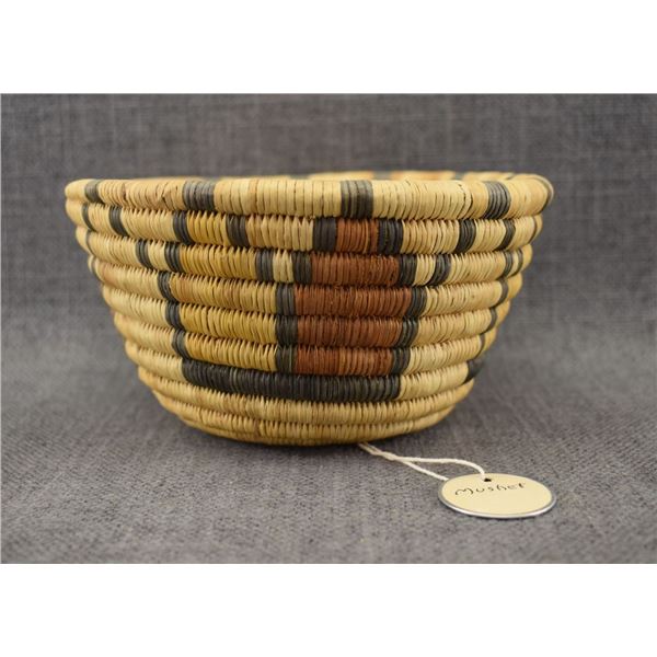 HOPI INDIAN BASKETRY BOWL