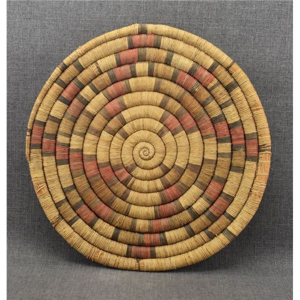 HOPI INDIAN BASKETRY PLAQUE
