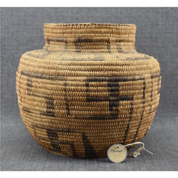 PIMA INDIAN  BASKETRY OLLA