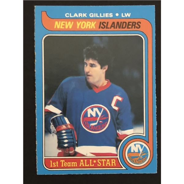 1979-80 O-PEE-CHEE Clarke Gillies (HOF)