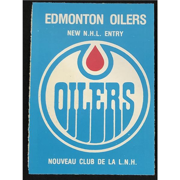 1979-80 O-PEE-CHEE Edmonton Oilers