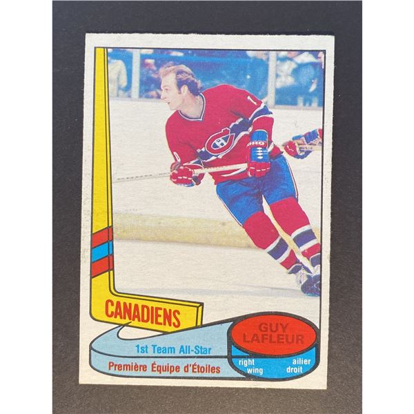 1980-81 O-PEE-CHEE Guy Lafleur (HOF)