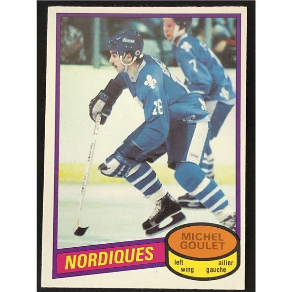 1980-81 O-PEE-CHEE Michel Goulet (RC)