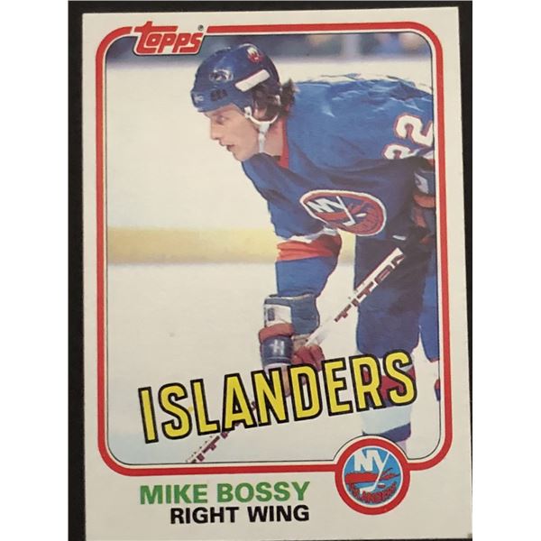 1981-82 TOPPS Mike Bossy (HOF)