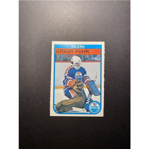 1982-83 O-PEE-CHEE Grant Fuhr (HOF) (RC)
