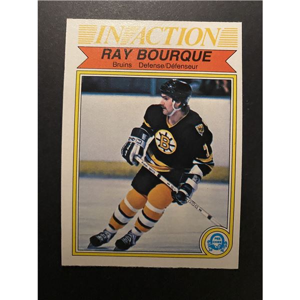1982-83 O-PEE-CHEE Ray Bourque IA (HOF)