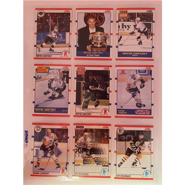 1990-91 SCORE NHL Hall of Fame bundle (20 cards)