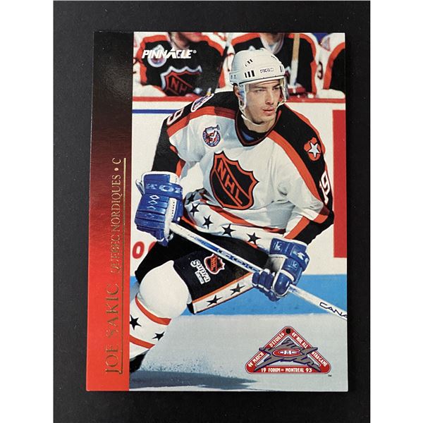 1993-94 PINNACLE Joe Sakic AS (HOF)